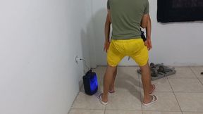 STEPSON GETS WHAT HE SO WANTED FROM HIS STEPMOM  FUCKING BITCH STEPMOM STANDING UP