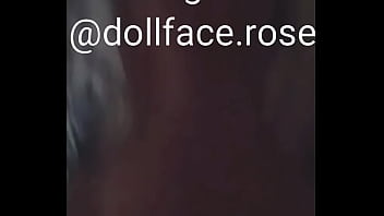 Dollface.rose gets fucked on ig