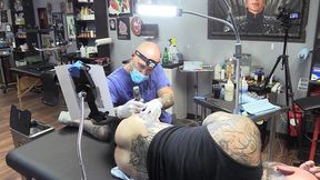 getting a tattoo!