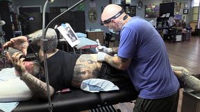 getting a tattoo!