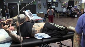 getting a tattoo!
