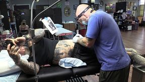getting a tattoo!