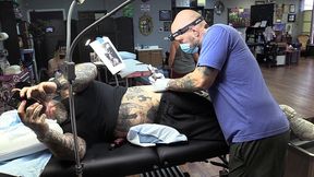 getting a tattoo!