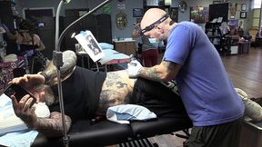 getting a tattoo!