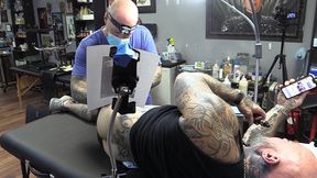 getting a tattoo!
