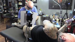 getting a tattoo!