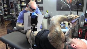 getting a tattoo!