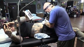 getting a tattoo!