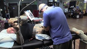 getting a tattoo!