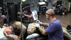 getting a tattoo!