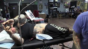 getting a tattoo!