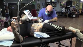 getting a tattoo!