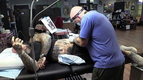 getting a tattoo!