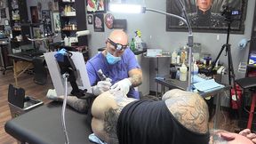 getting a tattoo!