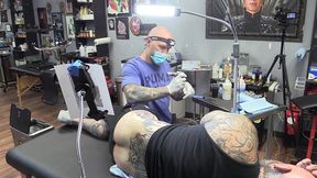getting a tattoo!