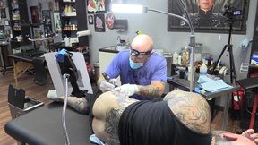 getting a tattoo!