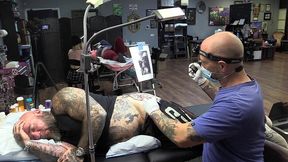 getting a tattoo!