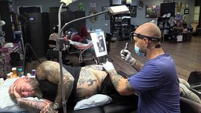 getting a tattoo!
