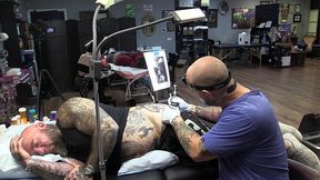 getting a tattoo!