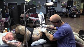 getting a tattoo!
