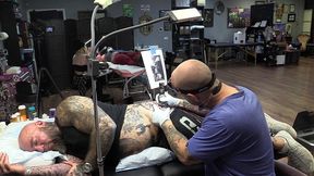 getting a tattoo!