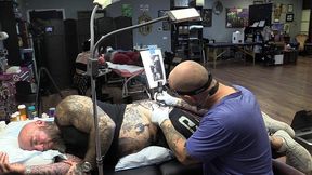 getting a tattoo!