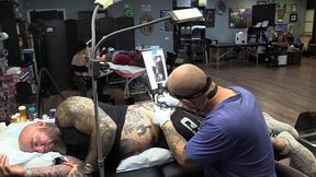 getting a tattoo!