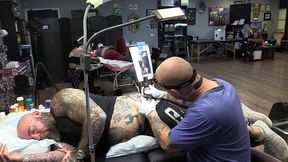 getting a tattoo!
