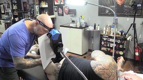 getting a tattoo!
