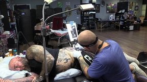 getting a tattoo!