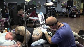 getting a tattoo!