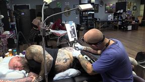 getting a tattoo!