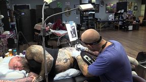 getting a tattoo!