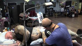 getting a tattoo!