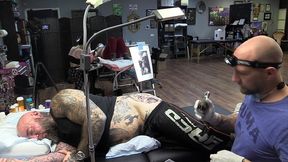 getting a tattoo!