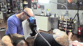 getting a tattoo!