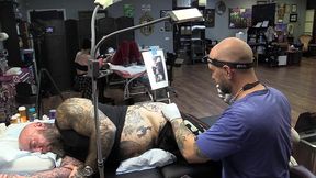 getting a tattoo!
