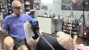 getting a tattoo!