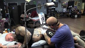 getting a tattoo!