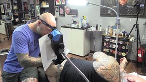 getting a tattoo!