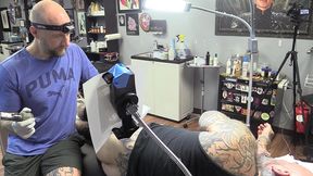 getting a tattoo!