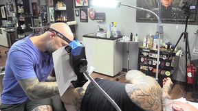 getting a tattoo!