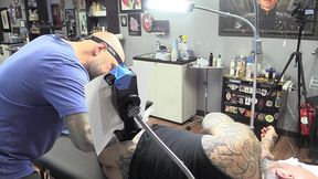 getting a tattoo!