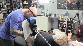 getting a tattoo!