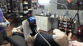 getting a tattoo!