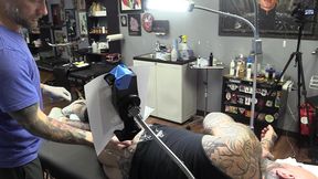 getting a tattoo!