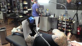 getting a tattoo!