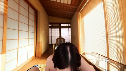 The sweaty neighboard's wife tempted me at that time - Sara Futaba (1)