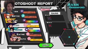 Overwhelmed by their hormones and gushing loads in the gay gaming studio
