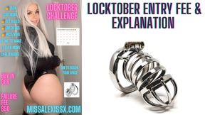 LOCKTOBER ENTRY FEE & EXPLANATION (visual audio)